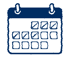 Illustration d'un agenda pour les actualités
